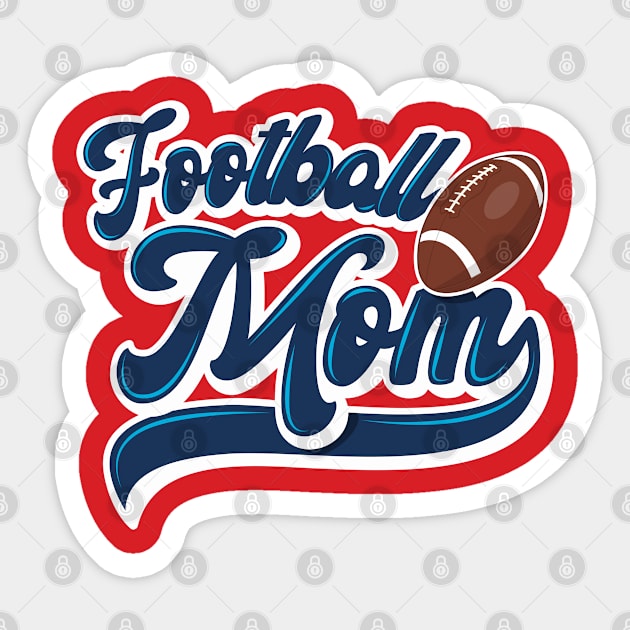 Football mom Sticker by Hixon House